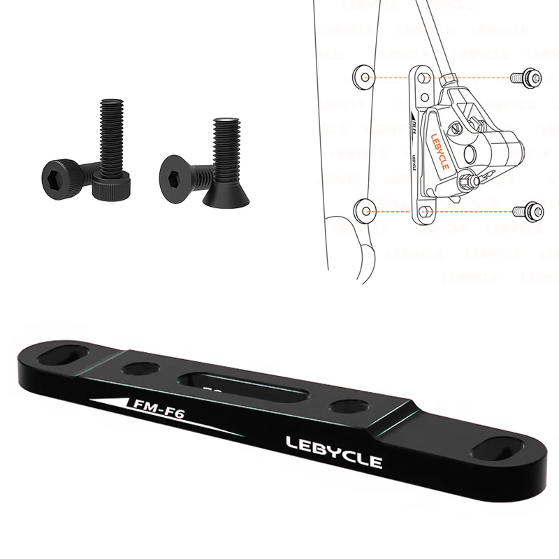 Lebycle Road bike Disc Brake Flat Mount Adapter Ultralight Bracket Disc Brake Adaptor For 140 160mm