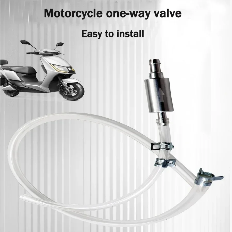 Manual Fluid Extractor Pump, Motorcycle Brake Bleeder Kit, One-Way Check Valve Hydraulic Brake Clutch Bleeding Tool, with Alumin view 6