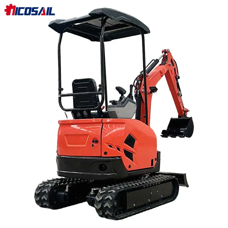 حفارة صغيرة عالية الجودة للبيع - نوع الزاحف، الاختيار العلوي للنباتات الصناعية وأعمال المزرعة #4