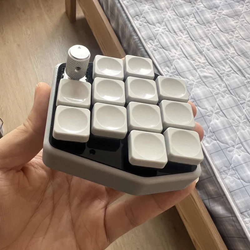 

Немаркированные пустые низкопрофильные колпачки для клавиш 20/8 клавиш PBT белый/серый колпачок для механических клавиатур Kailh ChocV2, подарочная разделенная клавиатура