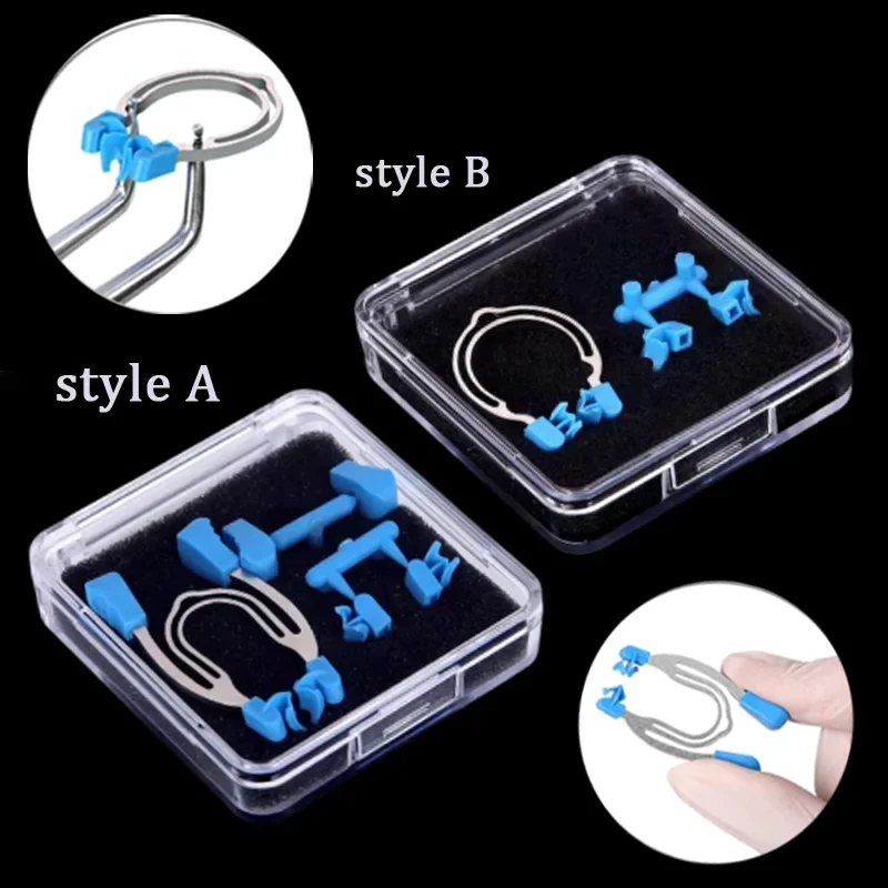 

Dental Matrix Sectional Contoured Matrices Clamps Wedges Metal Spring Clip Rings Autoclavable Dentist Tools Dentistry Instrument