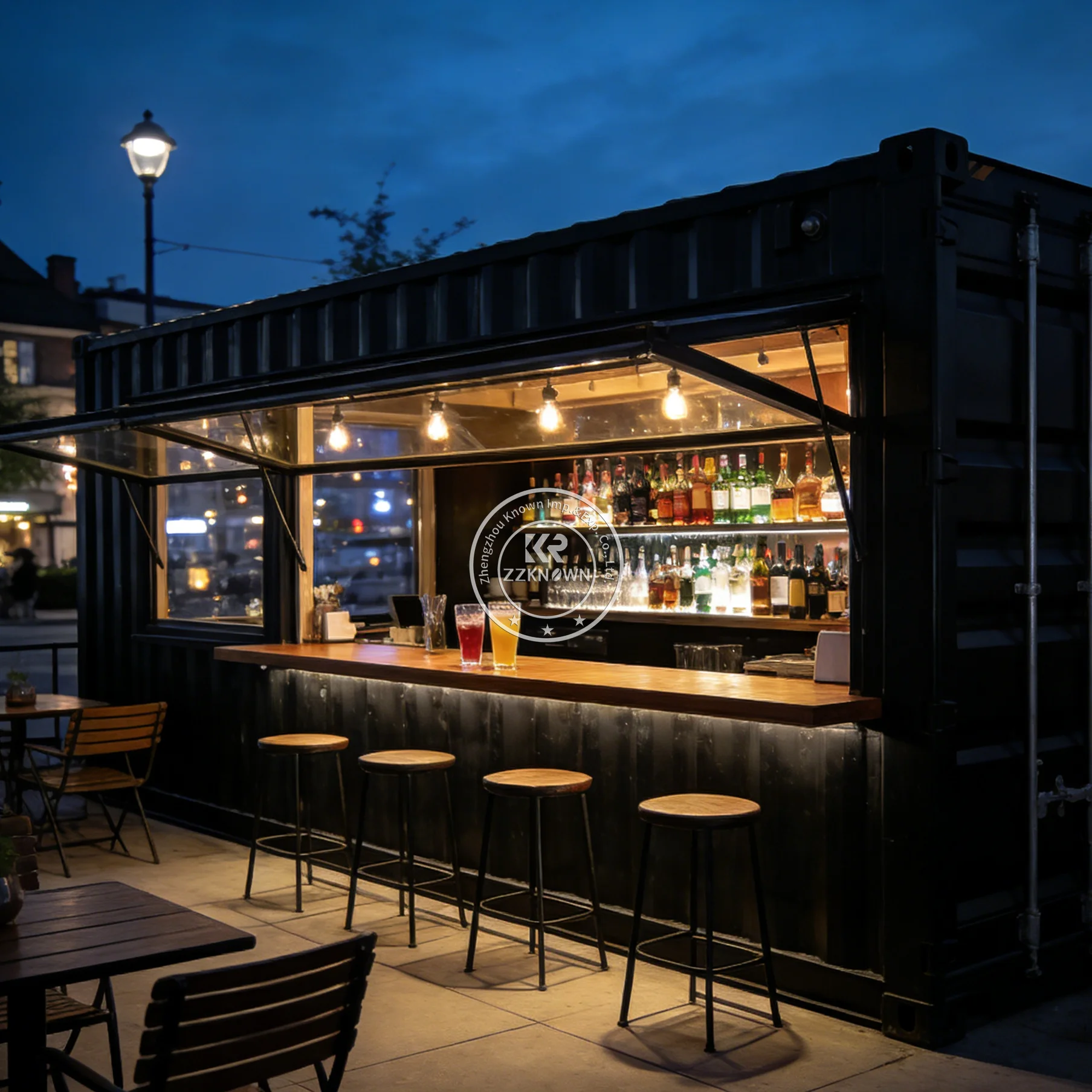 

High Quality Mobile Container Restaurant Outdoor Juice Tea Beverage Shop Mobile Container Bar For Business