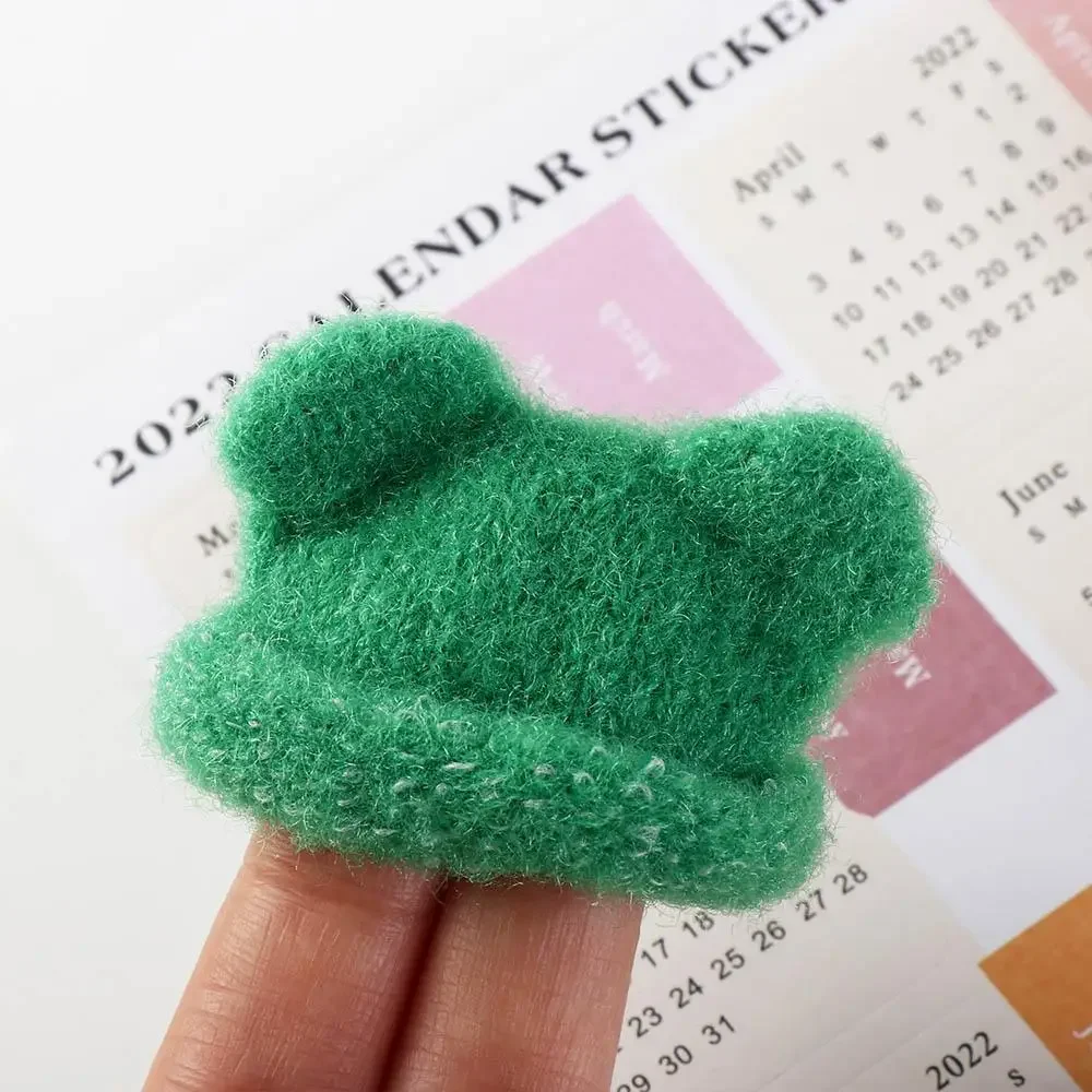 Cute Mini Knitted Hats DIY Doll Decorative Cap Kid Hairpin Jewelry Accessory Garment Sewing Handmade Materials