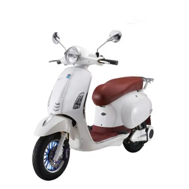 Krono Wild 1000w 60V 72vChina Classic Electric Scooter Retro Italy Style E Motorcycle With Removable Lithium Battery