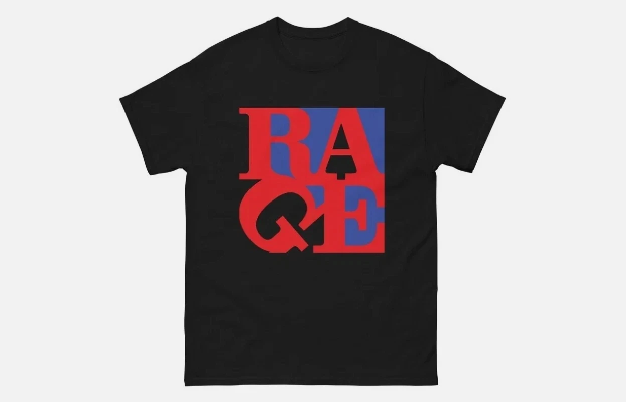 Rage Against The Machine, Renegades - Camiseta Rock Vintage T-shirt Casual para Fãs Estilo Urbano Roupa Diária ao Ar Livre