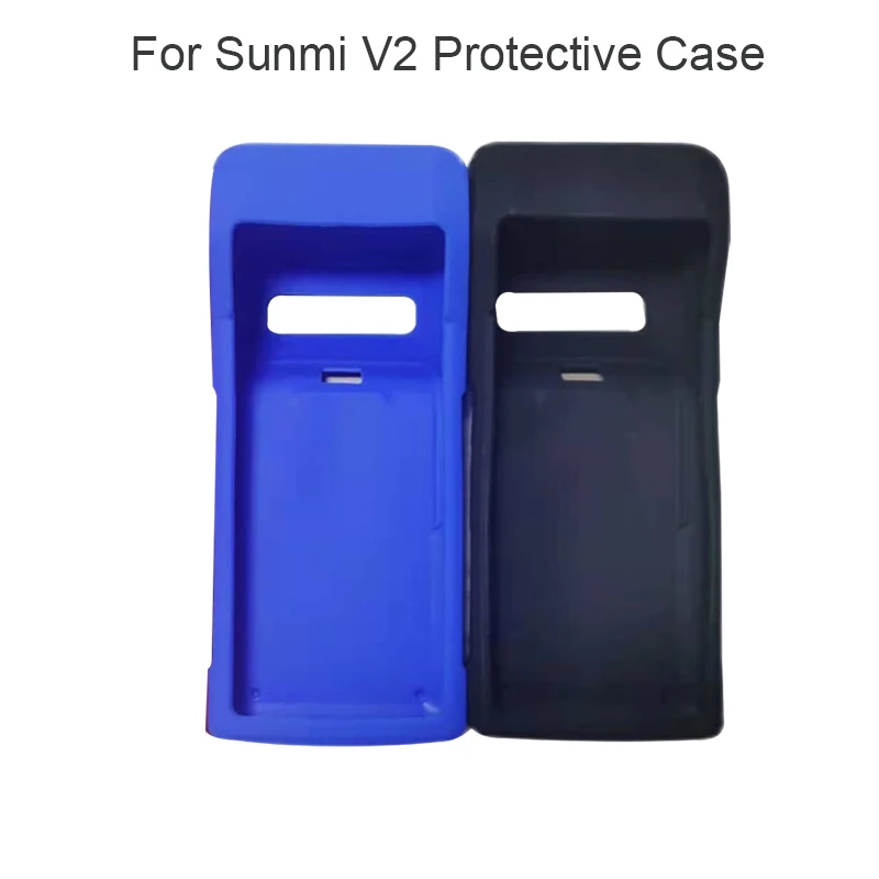 For SUNMI V2 Protective Case Soft Silicone Anti-fall Case