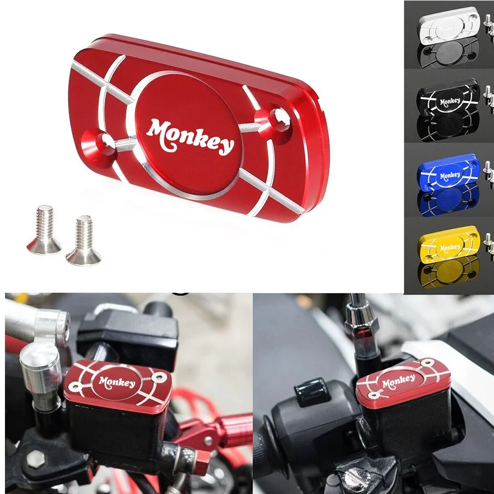 MONKEY / DAX LOGO Motorcycle Front Brake Fluid Reservoir Cap For HONDA MONKEY 125 DAX 125 2018-2024