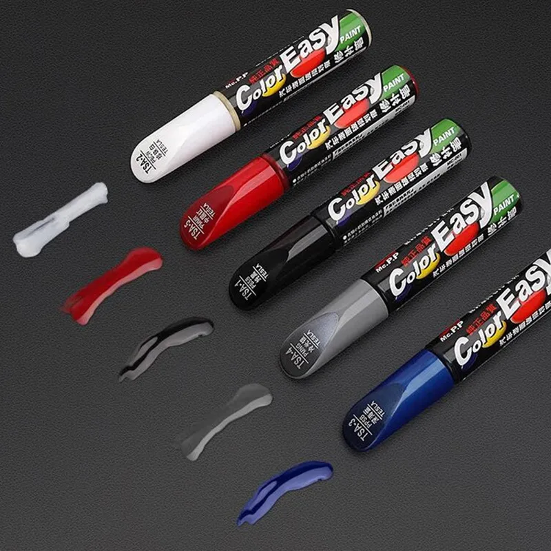 Car scratch repair pen, auto paint pen for Tesla model Y,model 3,X, S,car painting pen