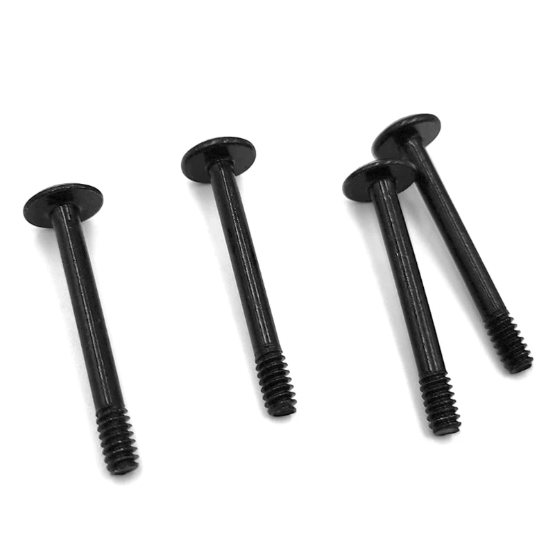 B0KA 30 Pieces for CASE Fan Screws Fan Mounting Screw Radiator Screw Flat for Head Tapping Screw Set Water Cooling Radiator D