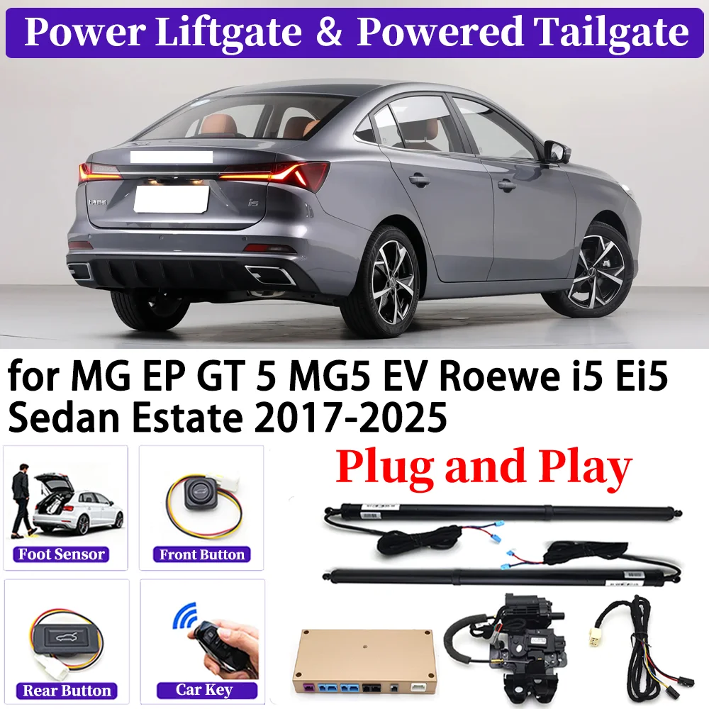 

for MG EP GT 5 MG5 EV Roewe i5 Ei5 Sedan Estate 2017-2025 Car Automatic Power Liftgate Kit Smart Auto Electric Tailgate System