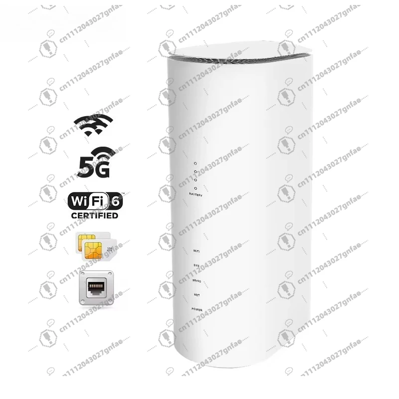 NR500 4G 5G Wifi cellular CPE mobile wireless router, dual-band home indoor hotspot LTE universal router with card slot