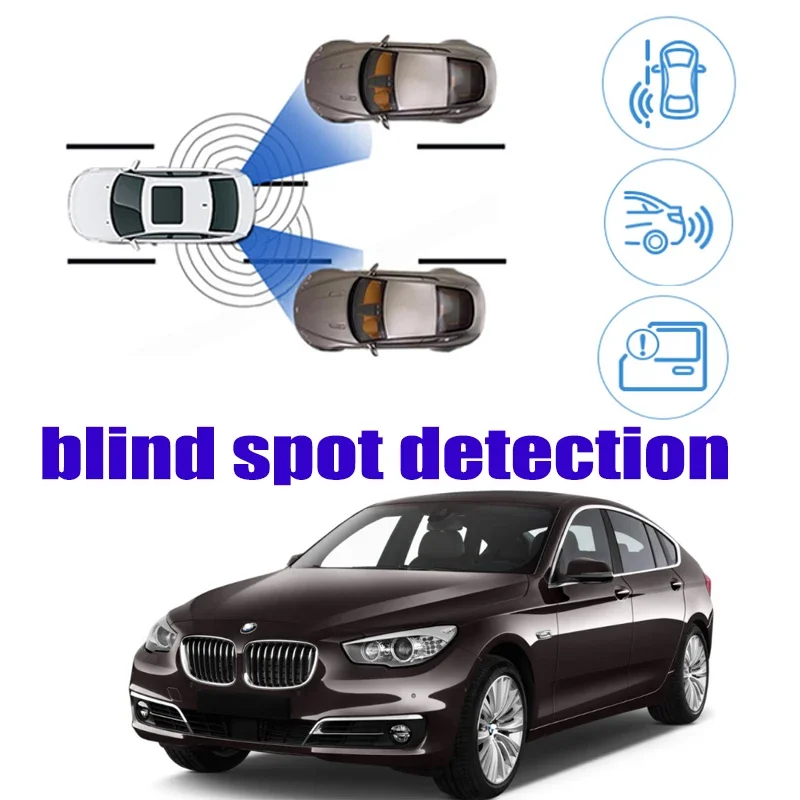 For BMW 5 GT 535GT F07 Car BSD BSA BSM Blind Area Spot Warning Safety Drive Alert Mirror Rear Radar Detection System