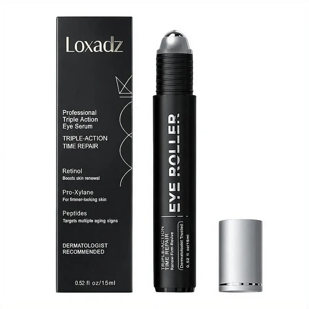 15Ml Eye Rolling Ball Essence Serum Hyaluronic Acid Retinol Eye Contour Moisturizes Deeply Hydrate And Repair For All Skin Types