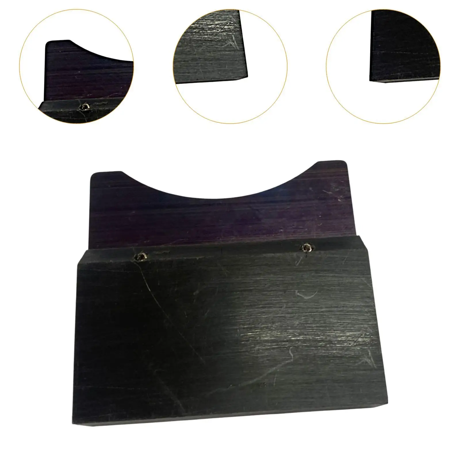 Fingerboard Violin Scraper Wood Material Luthier Repair Tools Kit with Secure Clamp Instrument Accessory for Violin Crafting