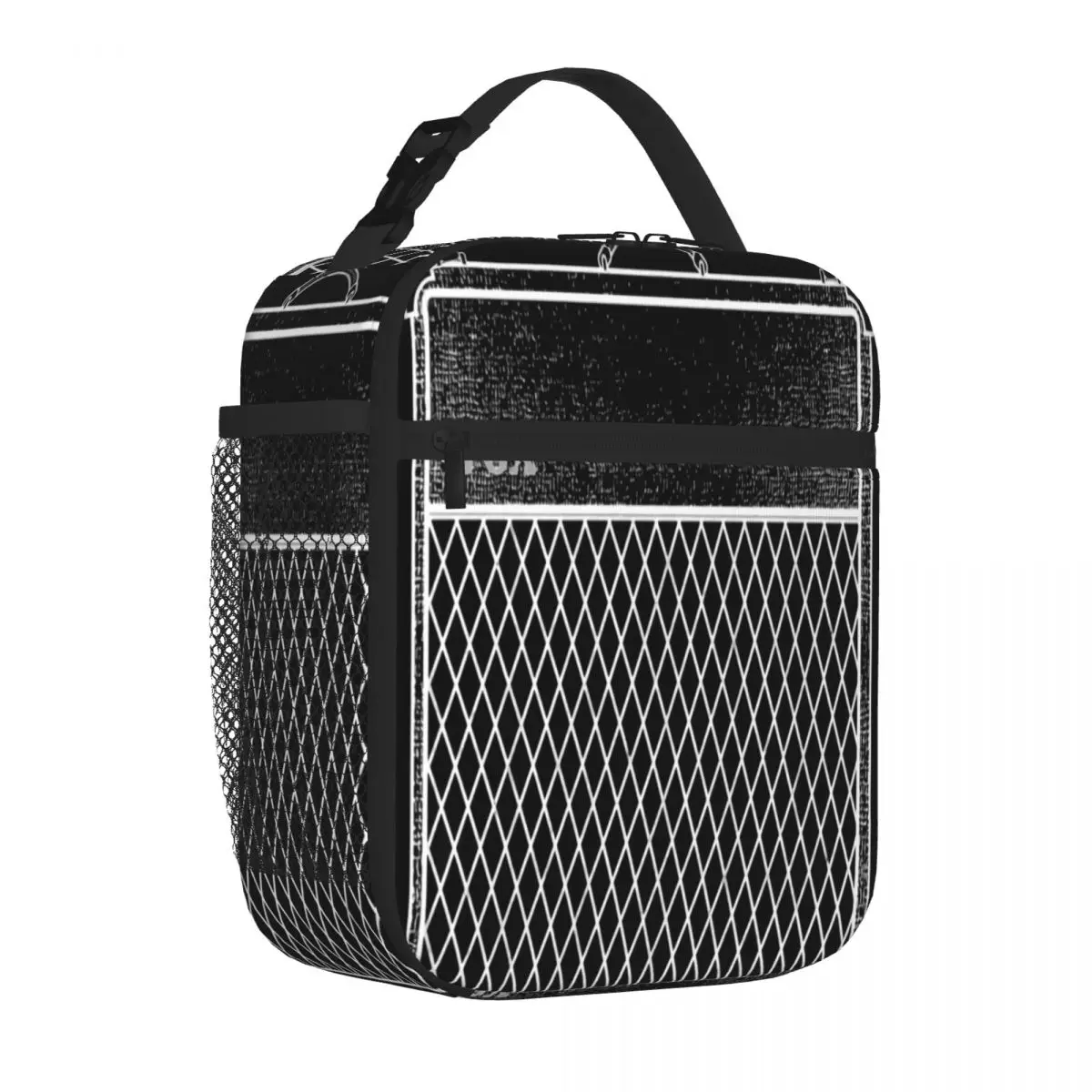 Hot Sale Vox Ac30 Amplifier Fruit Print Waterproof Lunch Bag Rv Travel Lunch Carrier
