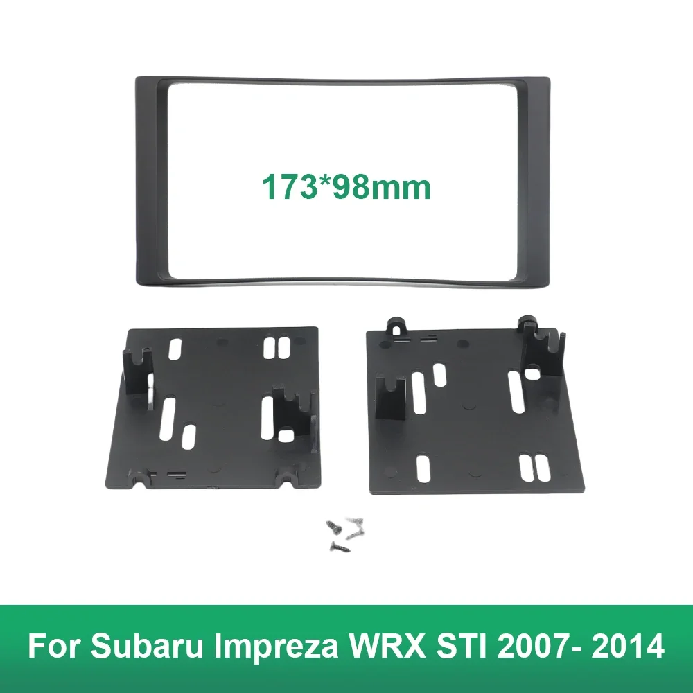 

Car Double Din Radio Install Dash Kits Black for Subaru Impreza WRX STI 2007-2014