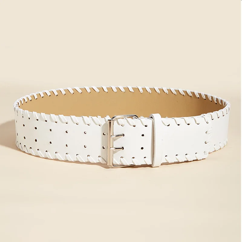 Ins Style New Versatile Drawstring Belt Fashionable Jeans Decoration Belt Retro Handmade Drawstring Belt Woman's Belt New