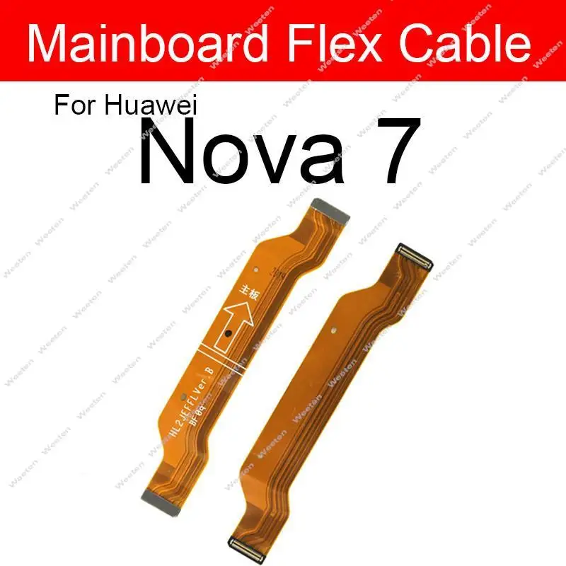 Mainboard Flex Cable For Huawei Nova 5 5i 7 8 Pro 5T 5Z 6se 7i 7se 8se Nova Lite 3plus LCD Motherboard Connect Flex Ribbon Parts