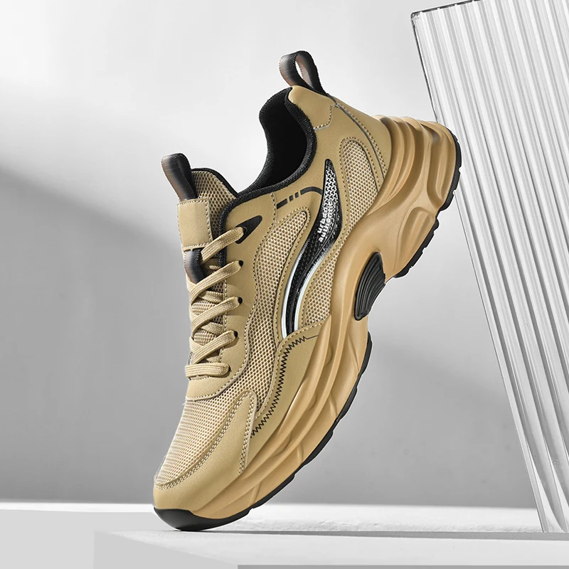

Весенне-летняя нескользящая износостойкая спортивная обувь, модная и универсальная повседневная обувь, дышащие кроссовки с сеткой