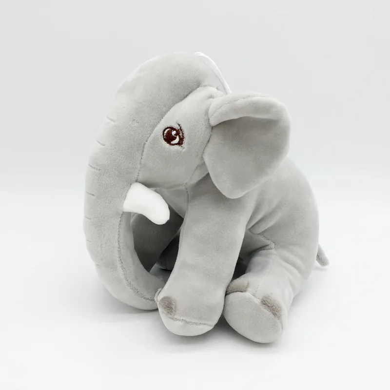 20CM Kawaii Elephant Plush Toys Cute Animal Elephant Stuffed Dolls Baby 's Playmate For Kids Birthday Christmas Festivals Gifts