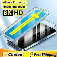 5PCS Dust Free Install Screen Protector Tempered Glass for Honor Magic 5 Ultimate 7 6 3 Pro Plus 4 Lite 4G 5G Anti-Shatter Film