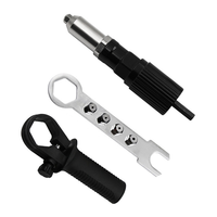 AA81-Rivet Gun Adapter Core-Pulling Rivet Gun Conversion Joint Electric Drill Rivet Machine Pull Rivet Rivet Gun Head