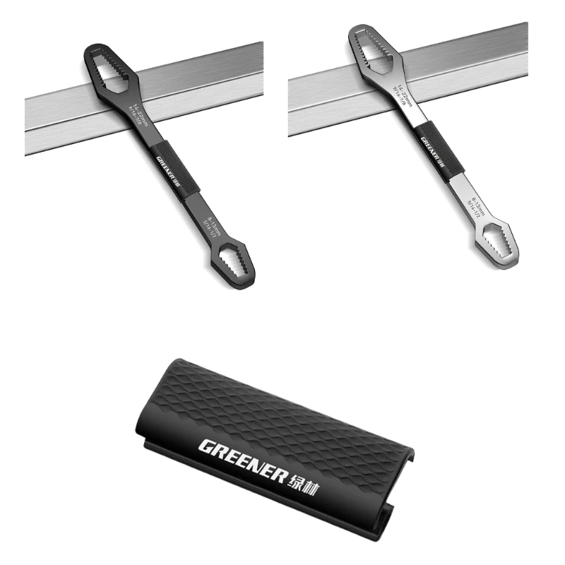Ring Spanner 8-22mm Universal Torx Wrench Adjustable Wrench Auti-rust Double-head Multi-function Not Slip Household Dropship