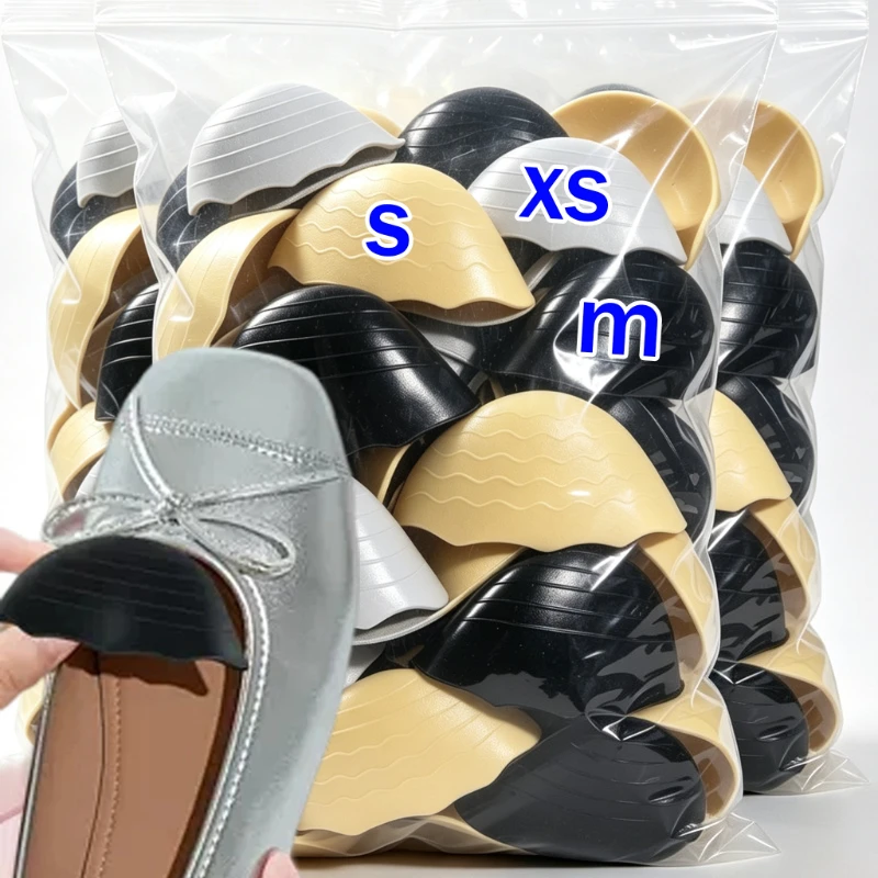 Adjustable Shoe Toe Inserts Foot Filler Reduces Shoe Size Soft Anti Rub Toe Cushion Pads Comfort Modify Oversized Shoe Accessory