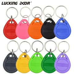 10Pcs Duplicator EM4305 T5577 keyfobs Clone Proximity Badge Writable Rewrite Copy 125khz RFID Tag Card