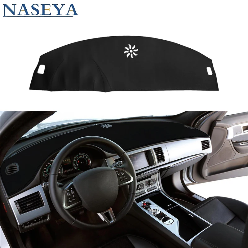 

For Jaguar XF 2008-2015 LHD Dashboard Cover Non-Slip Dashmat Dash Mat Protective Pad Sunshade Car Interior Accessories