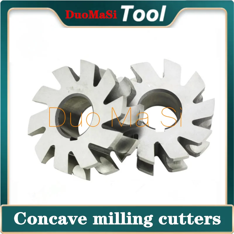 HOT High speed steel concave semicircle milling cutter, arc milling cutter, 45mm-90mm diameter, concave Radius milling cutter