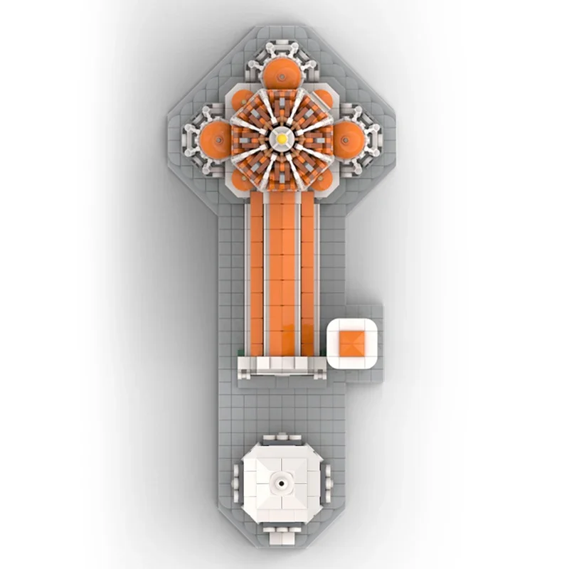 Bloques de construcción MOC catedral de Santa María del Fiore conjunto modelo arquitectónico casa italiana juguete para niños regalos construcción de ladrillos