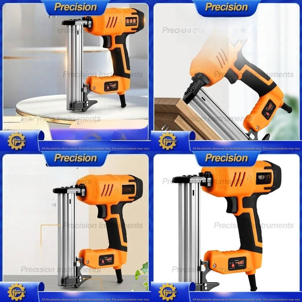 

2026 Pneumatic Nail Gun for Woodworking Dual Purpose Straight Fencing Nailer Air Powered Fastening Tool for Carpentry and