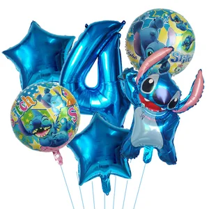 Disney Lilo và Stitch Party Balloons, 32 6 Bộ Baloes Baloes chính bộ - №4