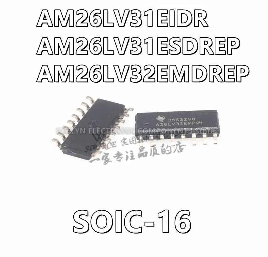 10Pcs/lot AM26LV31EIDR AM26LV31ESDREP AM26LV31 AM26LV32EMDREP AM26LV32 SOIC-16