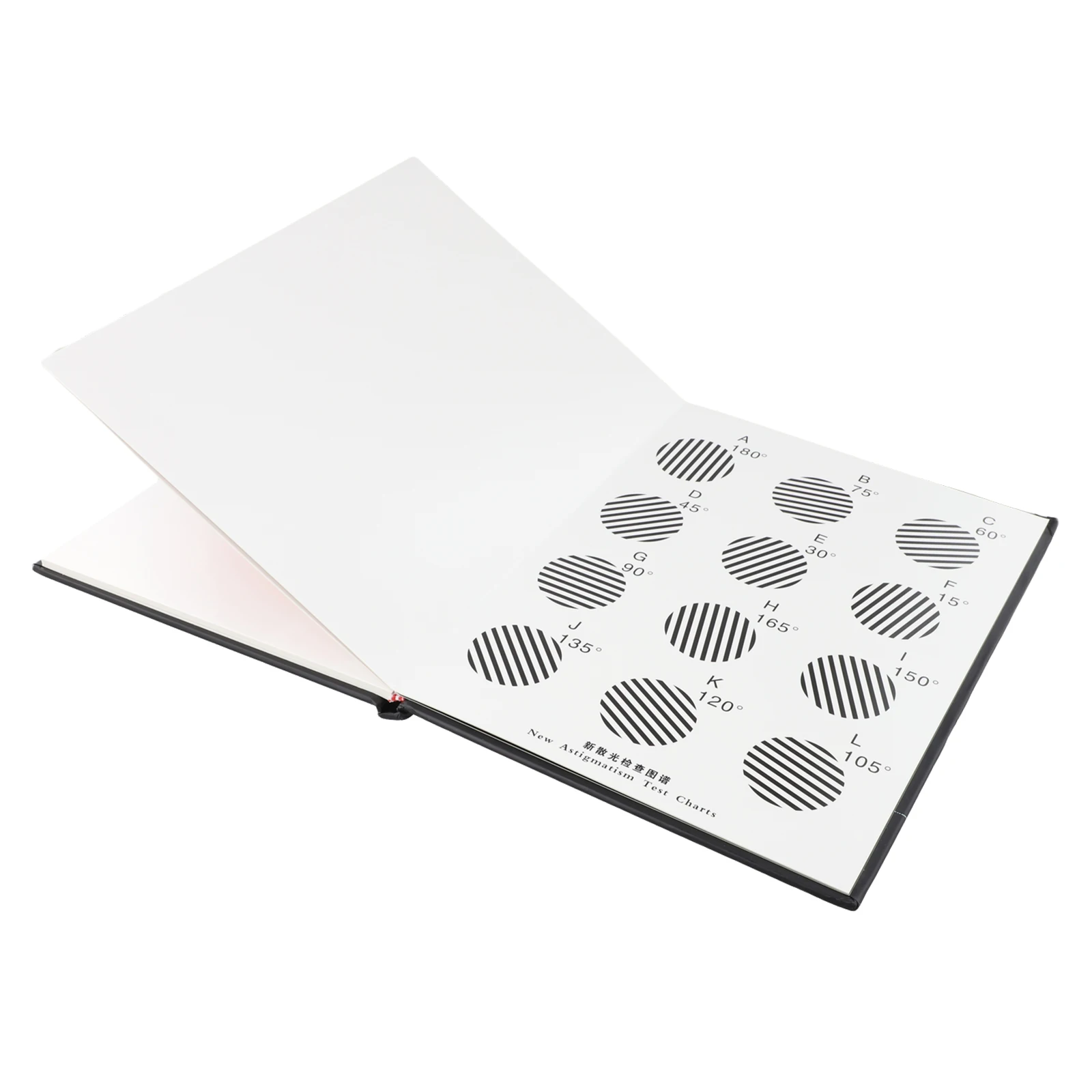 Random Dot Stereogram Vision Test Chart Book For Astigmatism Color Blindness Screening With 3D Glasses Optometry Detector