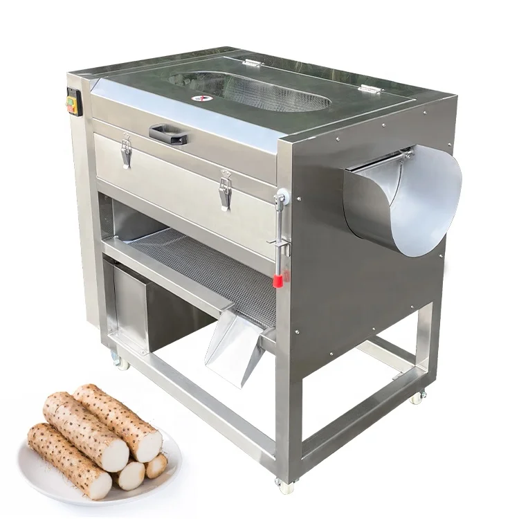 Industrial Commercial Stainless Steel Potato Peeling Washing Machine High Efficiency Multifunctional Food Processing Equipment