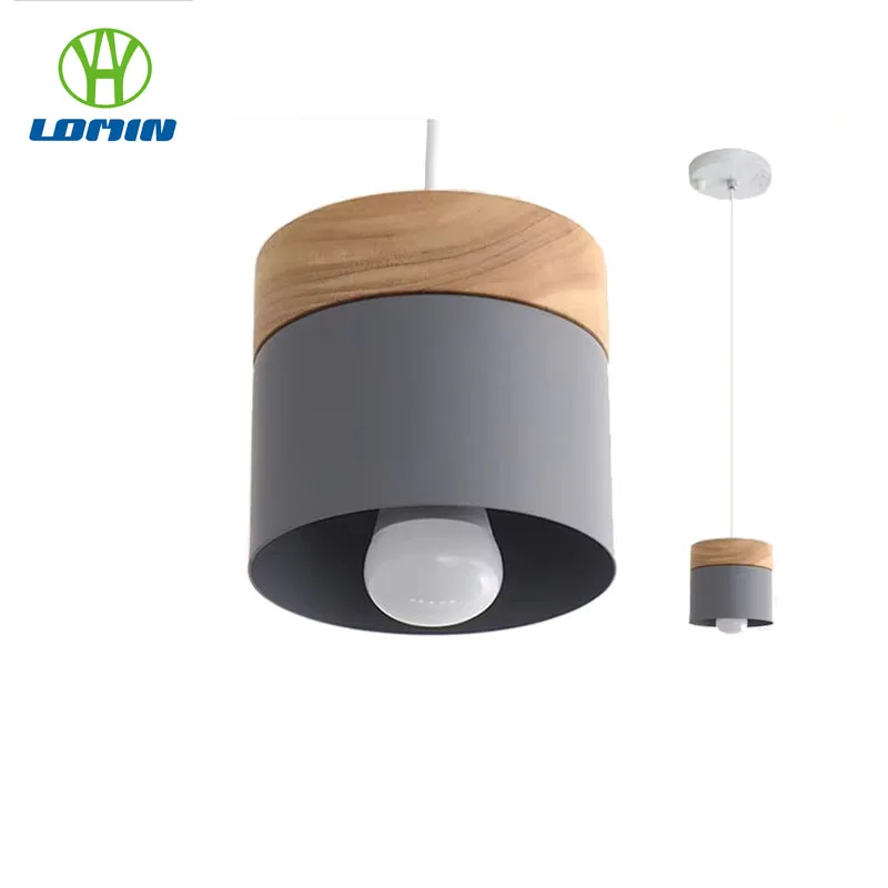 

Lomin Nordic LED E27 Подвесной Светильник Кухня Потолочный Светильник Столовая Домашний Декор Деревянный Подвесной Светильник Люстра