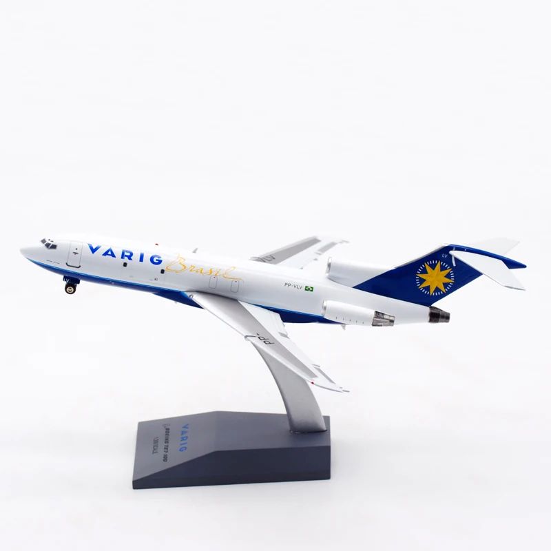 

Air Rio Grande B727-100 Civil Aviation Airliner Alloy & Plastic Model 1:200 Scale Diecast Toy Gift Collection Simulation Display