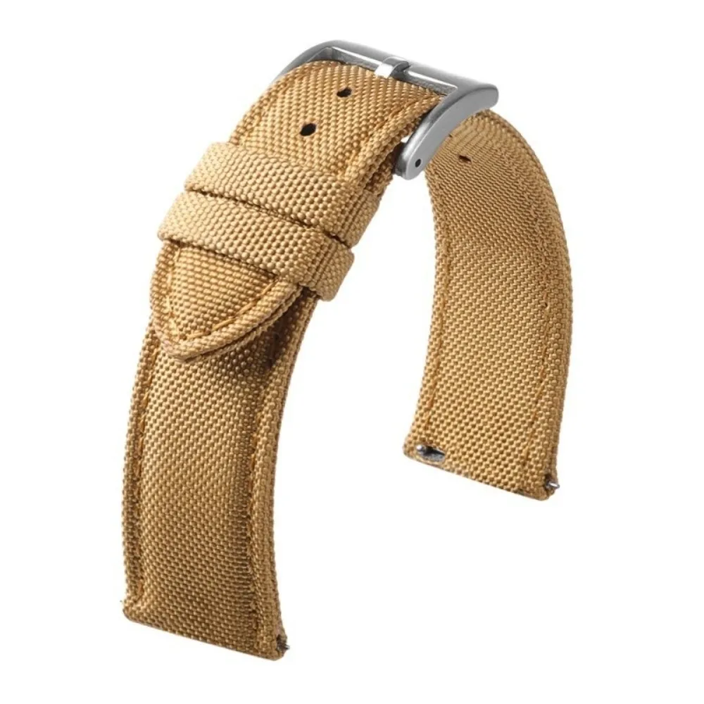 Fashion Waterproof Watch Strap 20mm 22mm Solid Color Wrist Band Double-sided Universal Sport Belt Men