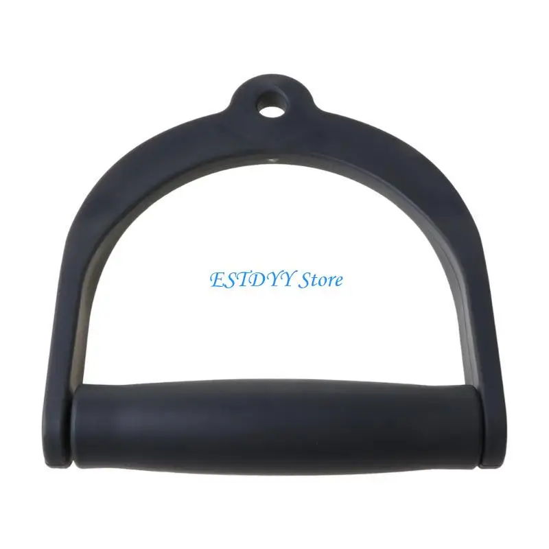 G6DE Durable Wide Design Resistant Pull Rope Handle Grip Heavy Duty Fitness D-Handle