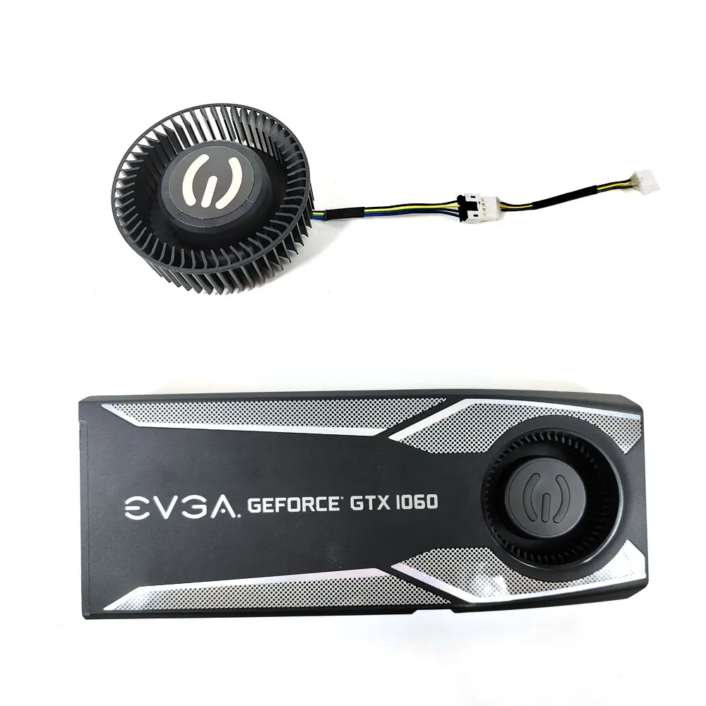 

DIY EVGA GTX1060 graphics card turbo fan PLB06625B12HH 12V suitable for EVGA GTX970 1060 1070 graphics card turbo cooling fan