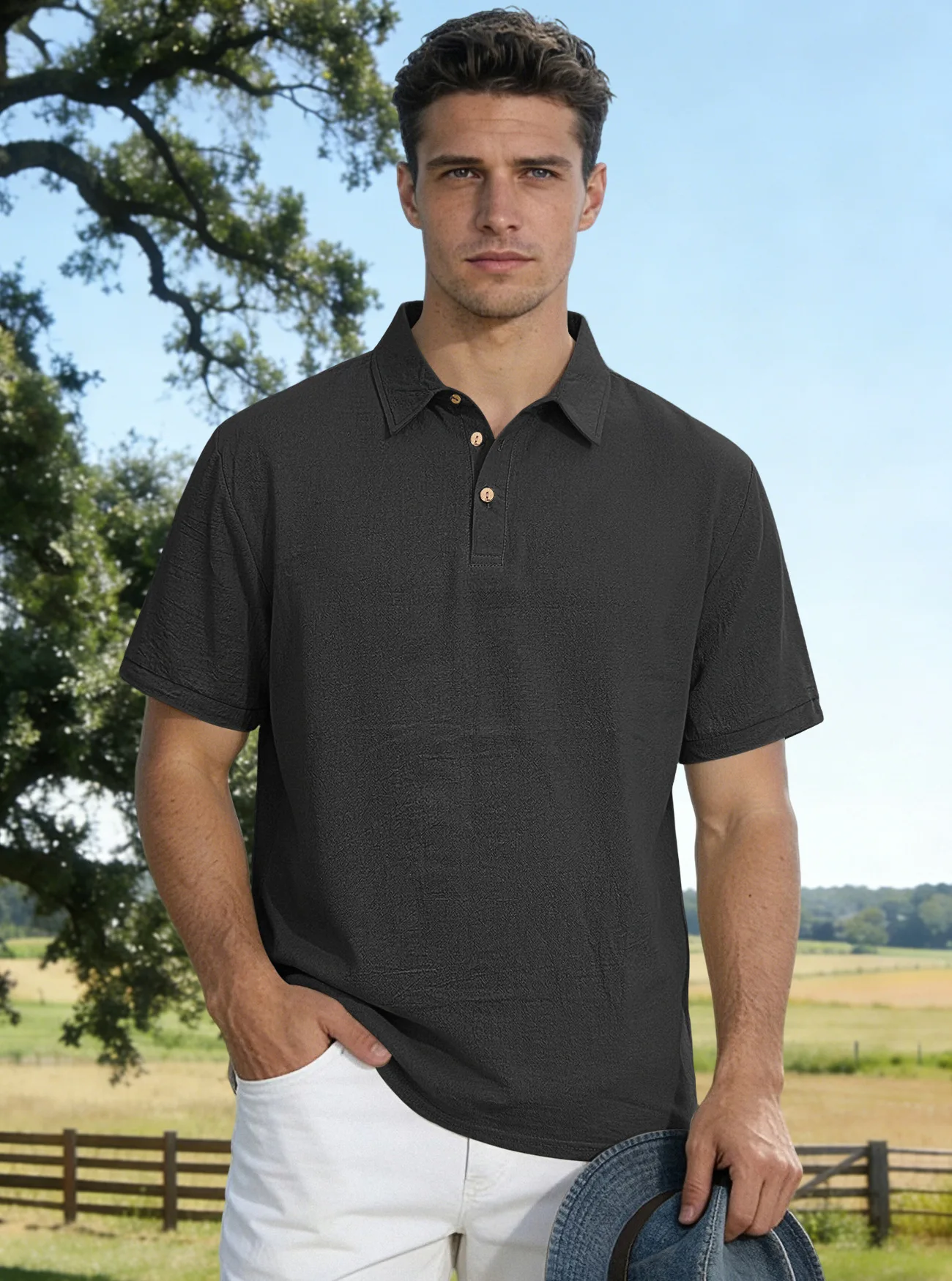 Camisas Polo de Lino Texturiza - Linen Shirt Breathable reseña y precio