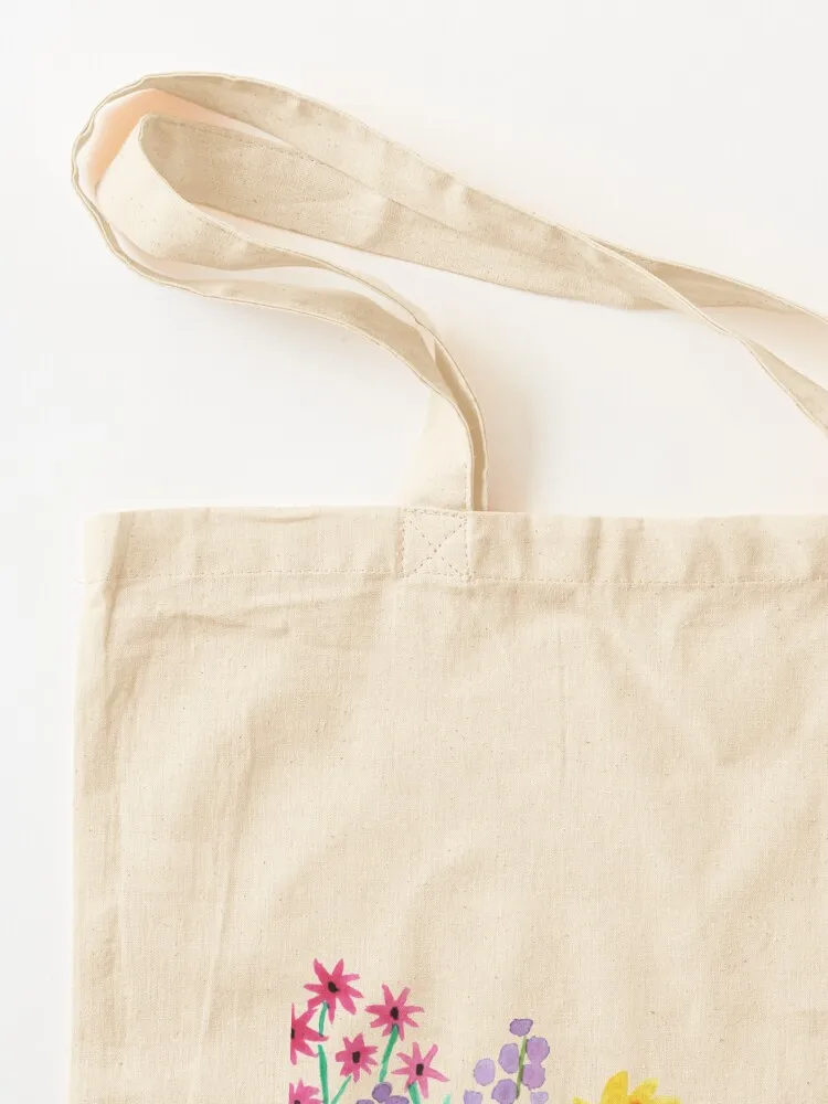 Pretty summer wildflowers Tote Bag Canvas bag Fabric bag canvas tote Women's bags