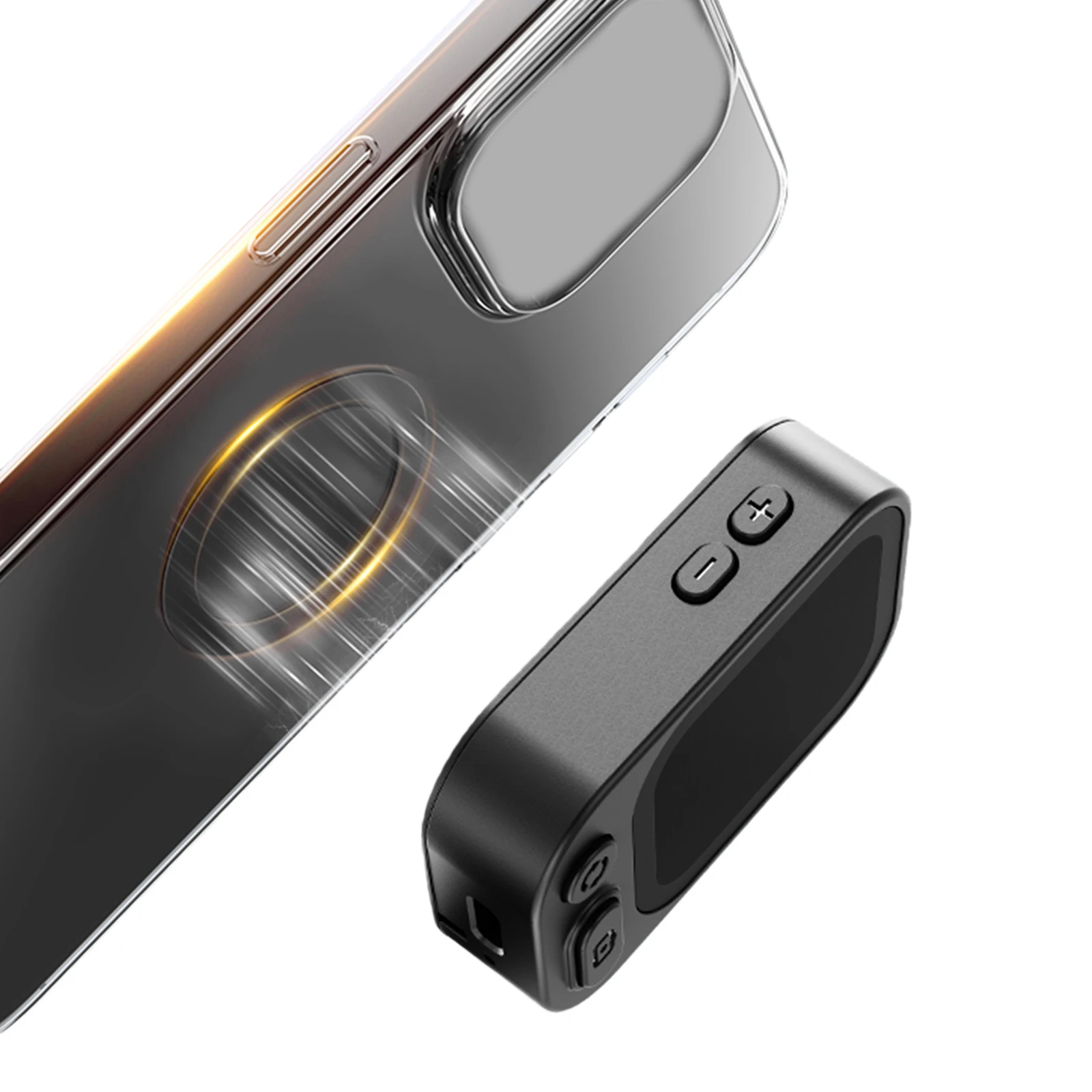 Magnetic Selfie Monitor for iPhone MagSafe Rear Camera Screen Sync Display Remote Control Zoom