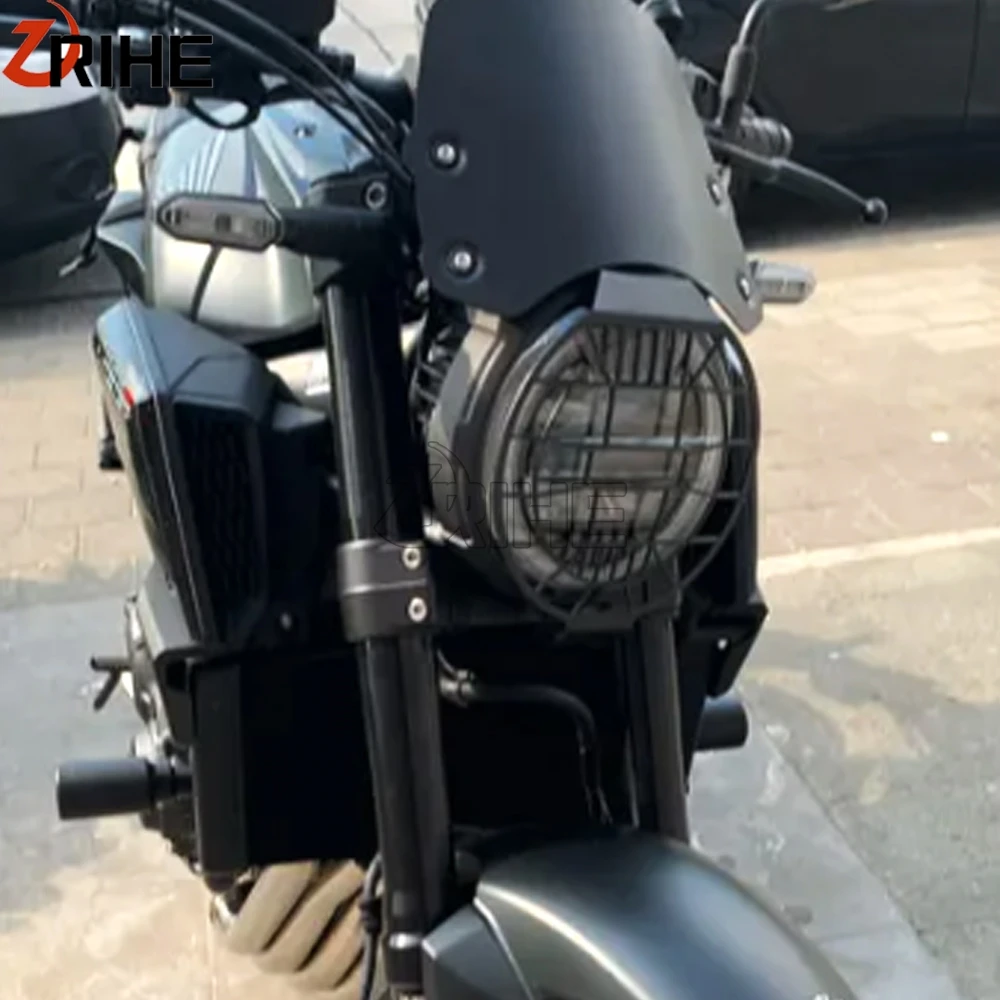For Honda CB650R CB 650R 2018 2019 2020 2021-2023 Motorcycle Vintage Headlight Protector Retro Grill Light Lamp Cover Accessory