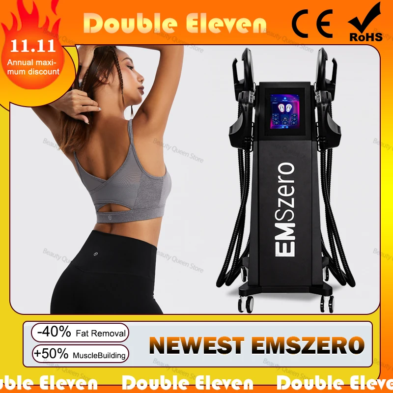 

2024 6500W 15tesla Machine Emszero Weight Lose Electromagnetic Body Slimming Build Muscle Stimulate Fat Weight Lose for Salon