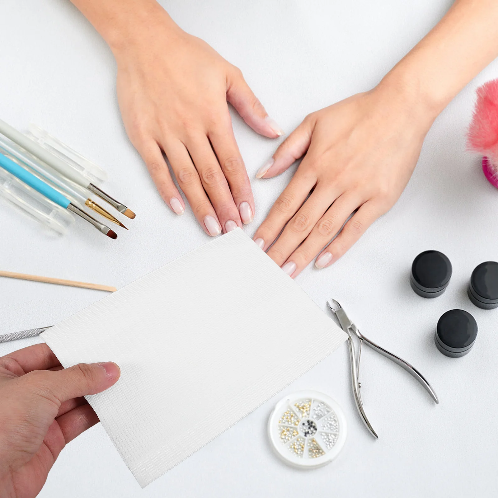 

125Pcs Disposable Cleaning Pads for Tattoos Nails Makeup Dental Spa Table Sheets Protective Covers Clean Pads Tattoo Supplies