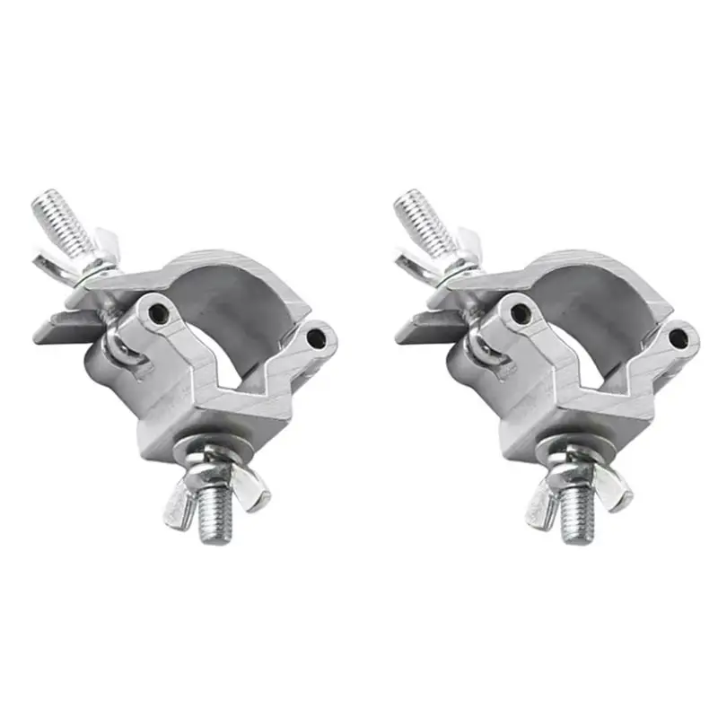 A93E-Heavy Duty Single Head Swivel Clamp DJ Light Clamp Stage Lighting Clips For LED Par Moving Head Spot Clamps