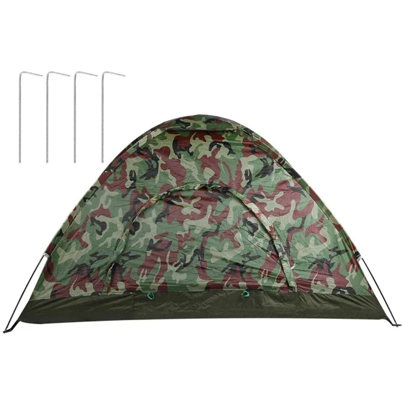 4 Season Durable Waterproof Easy Set Up Family Compact Ultralight Hiking Tent With Carry Bag